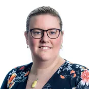 Frida Lewerentz. Porträtt.
